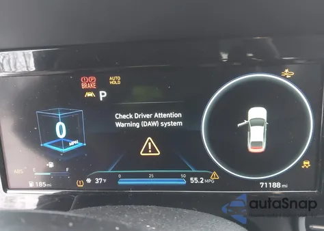 2021 Hyundai Elantra Sel z USA, uszkodzony, nr VIN 5NPLS4AG7MH044466